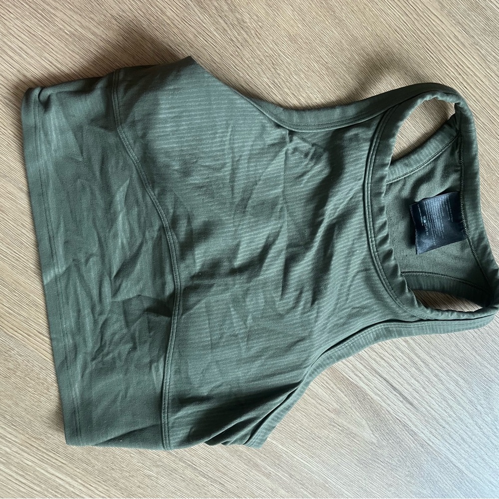 Lululemon Athletica Forest Green Tank Top